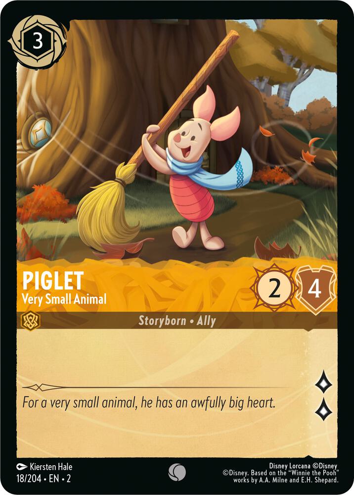 Piglet, Very Small Animal 18/204 (Rise of the Floodborn) 