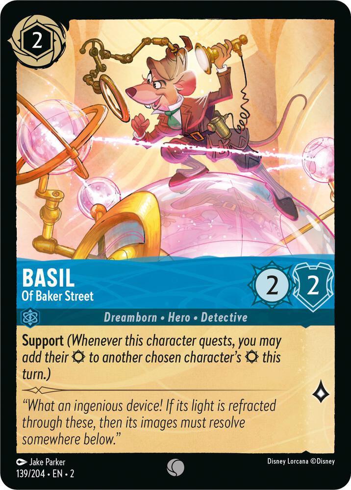 Basil, Of Baker Street 139/204 (Rise of the Floodborn) 