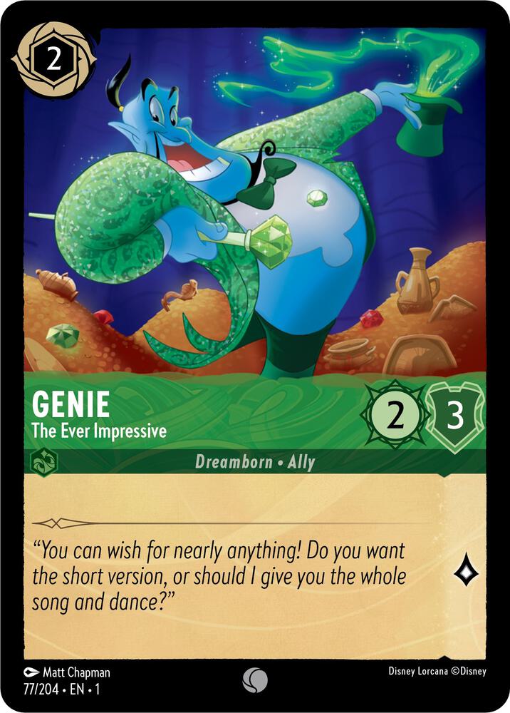 Genie, The Ever Impressive 77/204 (The First Chapter)  - Cold Foil
