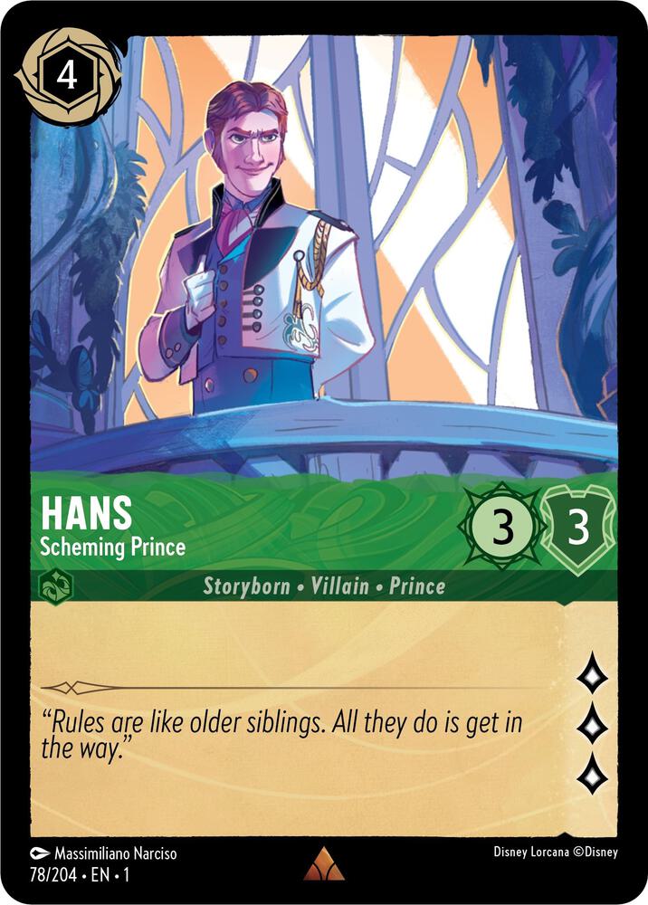 Hans, Scheming Prince 78/204 (The First Chapter) 
