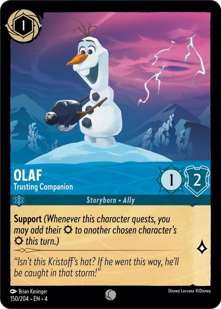 Olaf, Trusting Companion 150/204 (Ursula's Return) 