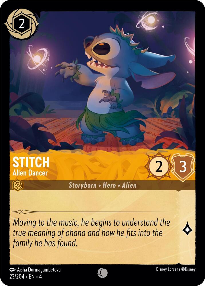 Stitch, Alien Dancer 23/204 (Ursula's Return) 