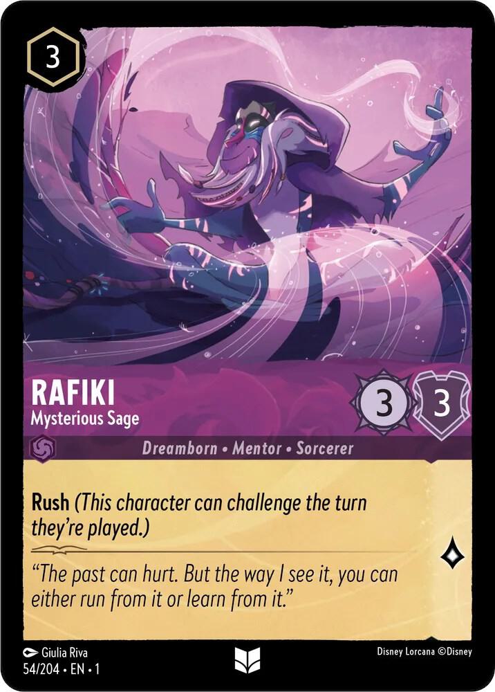 Rafiki, Mysterious Sage 54/204 (The First Chapter) 