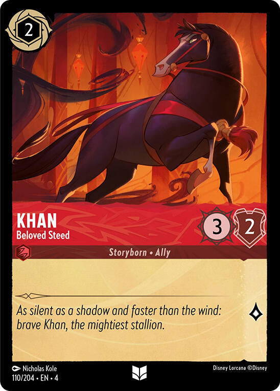 Khan, Beloved Steed 110/204 (Ursula's Return) 