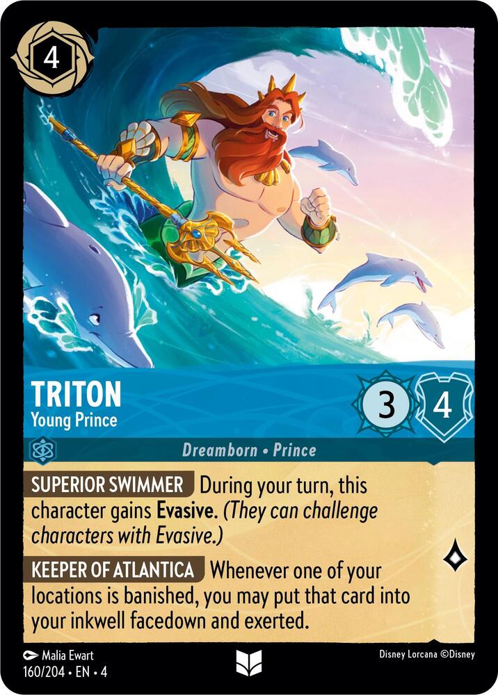 Triton, Young Prince 160/204 (Ursula's Return) 