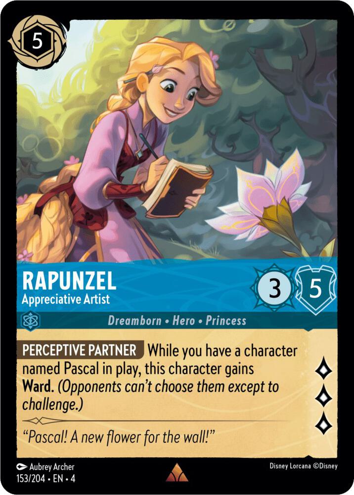 Rapunzel, Appreciative Artist 153/204 (Ursula's Return)  - Cold Foil