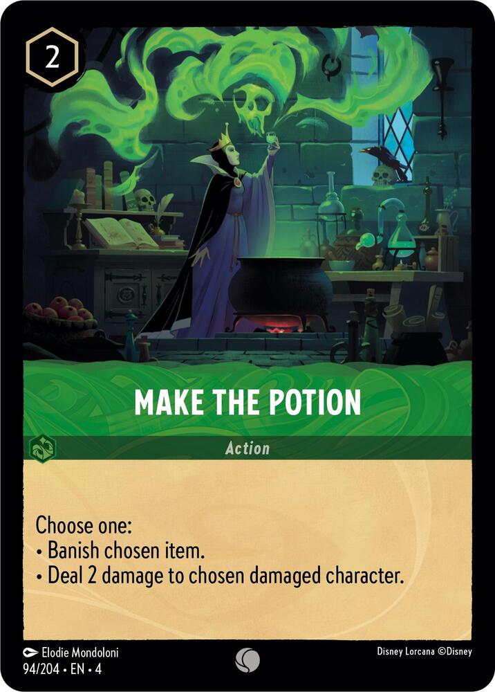 Make the Potion 94/204 (Ursula's Return)  - Cold Foil