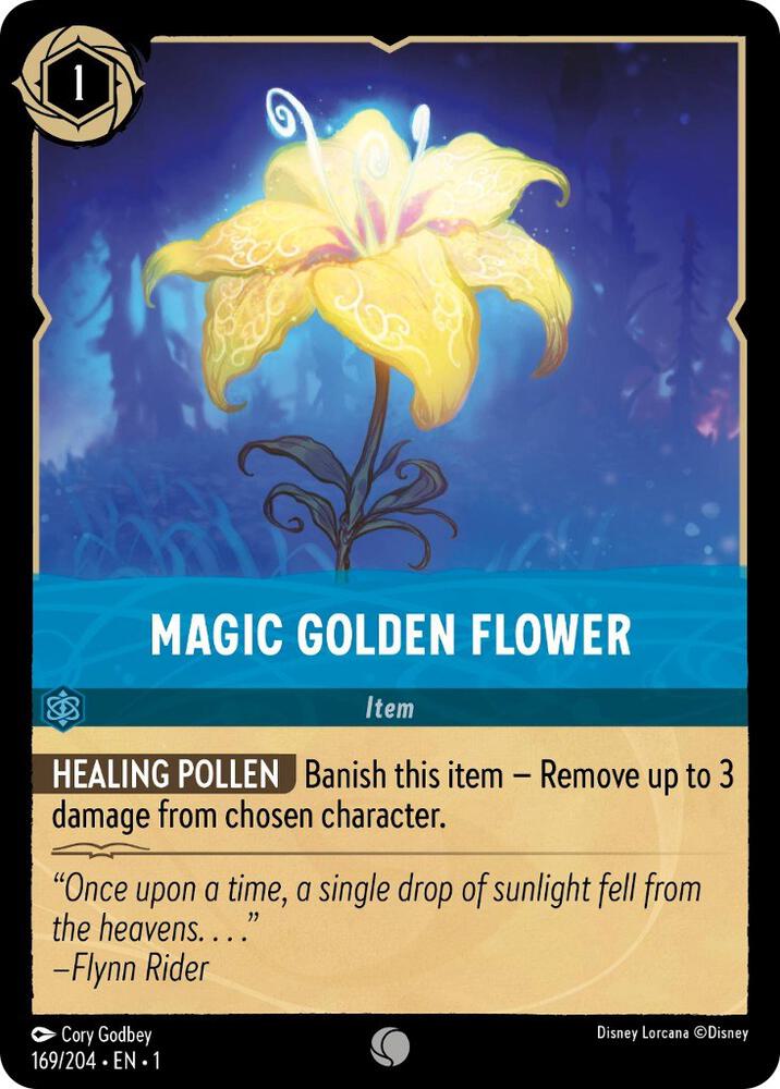 Magic Golden Flower 169/204 (The First Chapter)  - Cold Foil