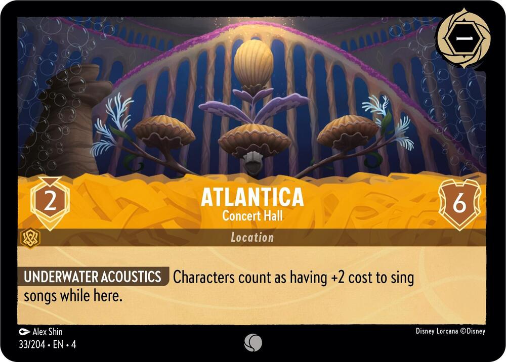 Atlantica, Concert Hall 33/204 (Ursula's Return) 