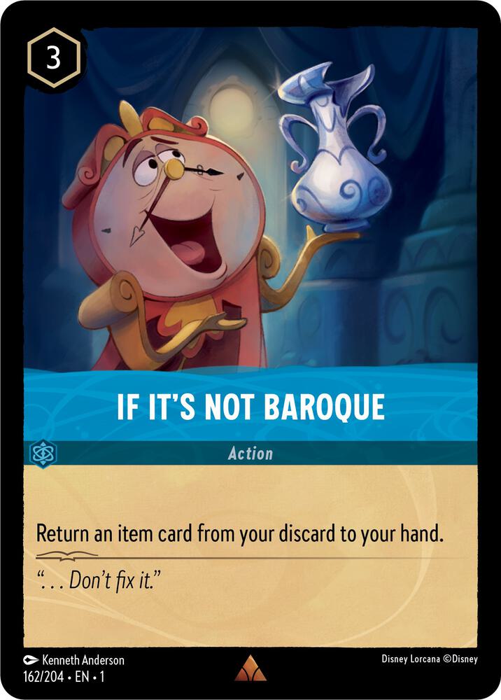 If It's Not Baroque 162/204 (The First Chapter)  - Cold Foil