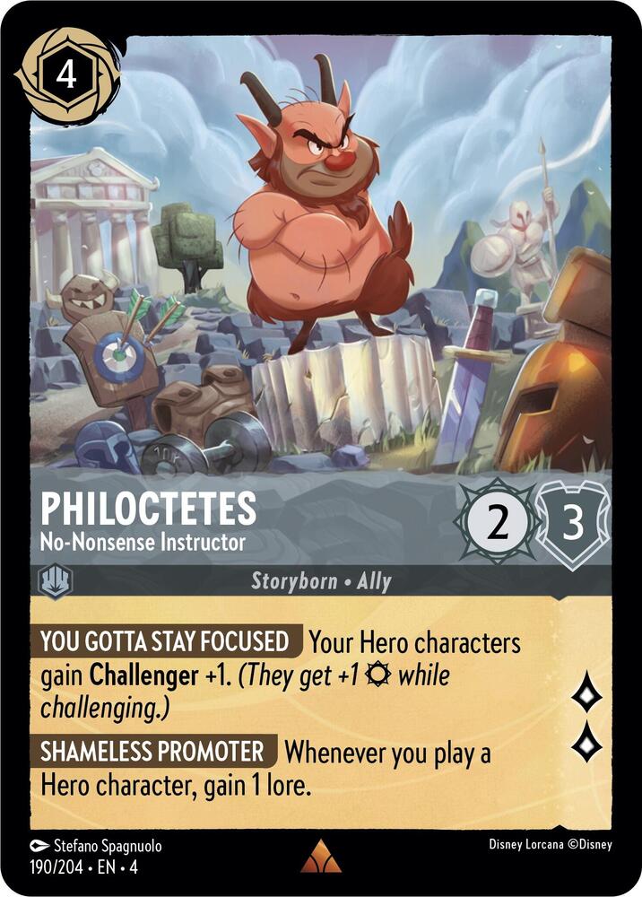 Philoctetes, No Nonsense Instructor 190/204 (Ursula's Return) 