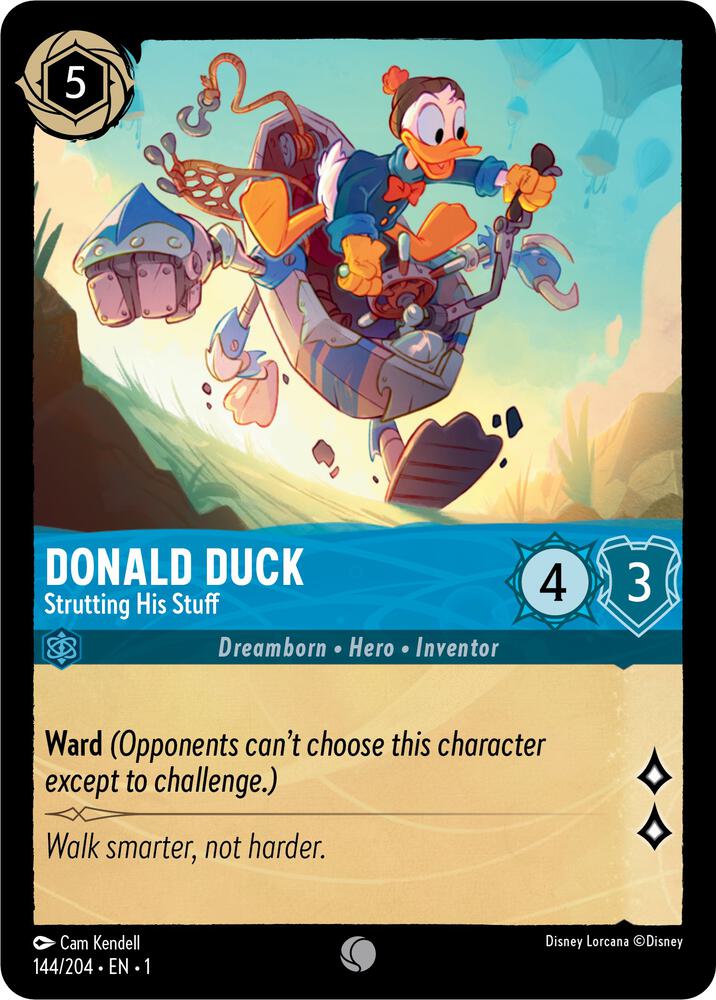 Donald Duck, Strutting His Stuff 144/204 (The First Chapter) 