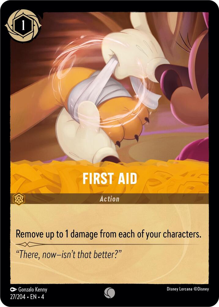 First Aid 27/204 (Ursula's Return)  - Cold Foil
