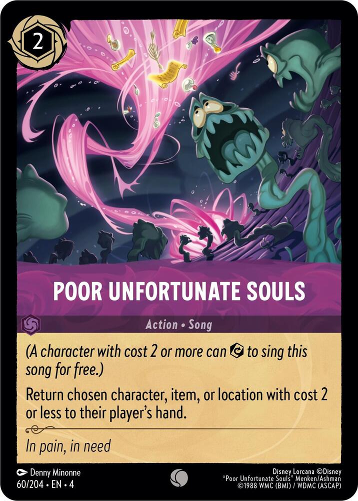 Poor Unfortunate Souls 60/204 (Ursula's Return) 