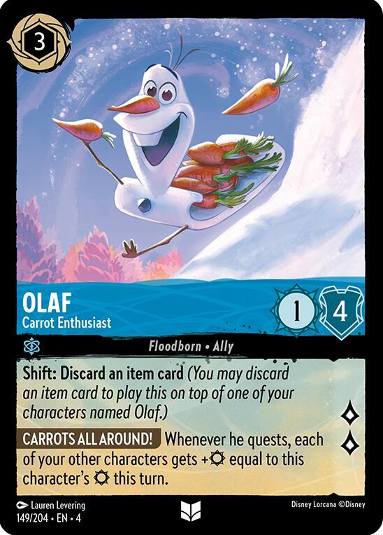 Olaf, Carrot Enthusiast 149/204 (Ursula's Return) 
