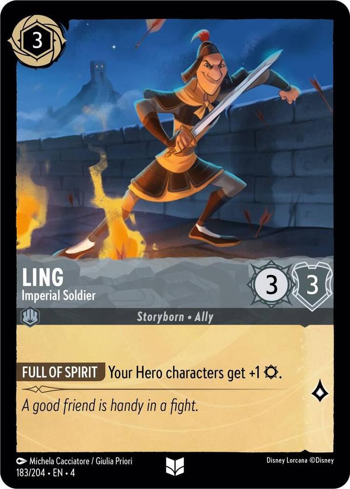 Ling, Imperial Soldier 183/204 (Ursula's Return) 