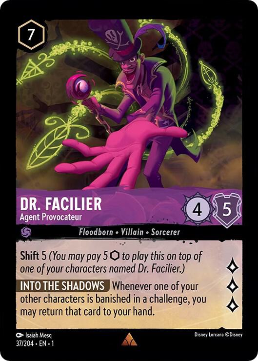 Dr. Facilier, Agent Provocateur 37/204 (The First Chapter) 
