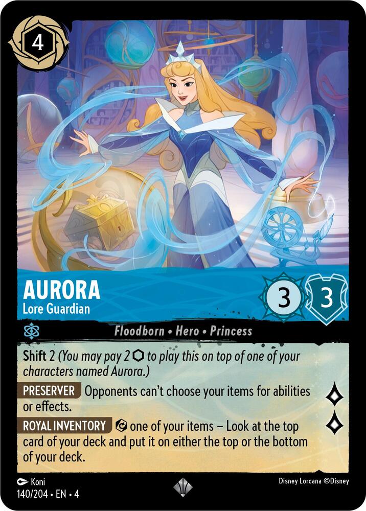 Aurora, Lore Guardian 140/204 (Ursula's Return) 