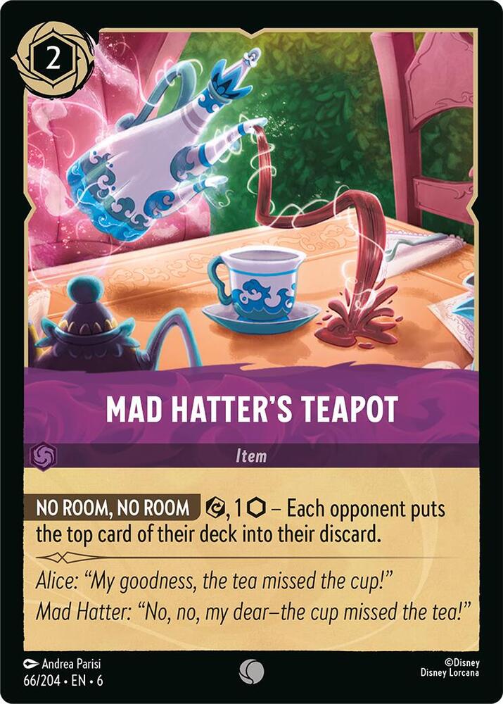 Mad Hatter's Teapot 66/204 (Azurite Sea) 