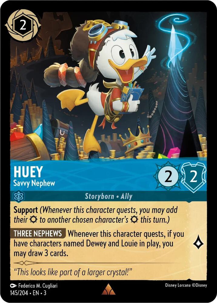 Huey, Savvy Nephew 145/204 (Into the Inklands) 