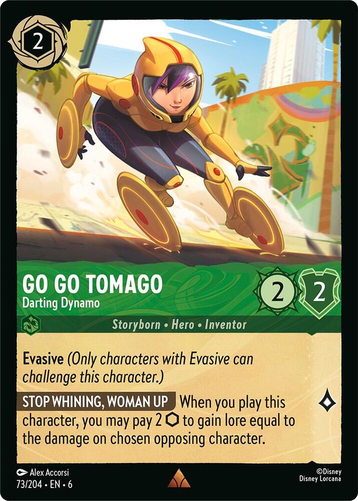 Go Go Tomago, Darting Dynamo 73/204 (Azurite Sea)  - Cold Foil