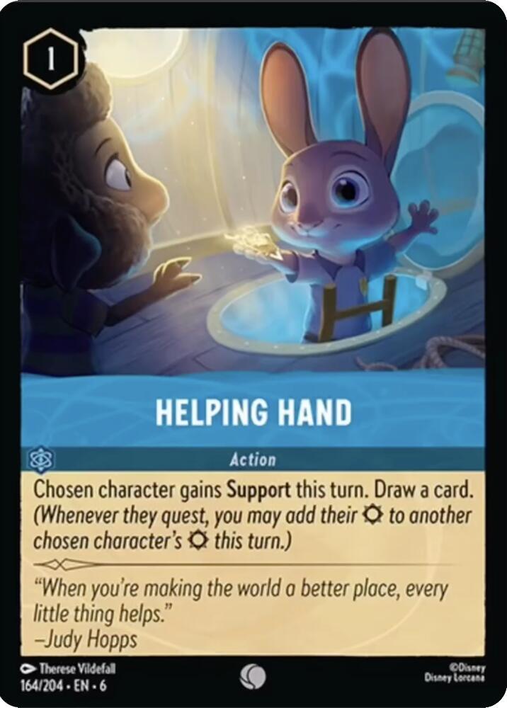 Helping Hand 164/204 (Azurite Sea) 