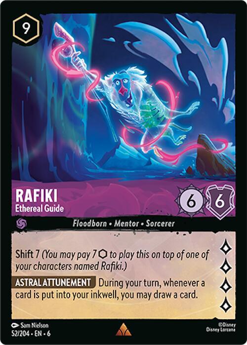 Rafiki, Ethereal Guide 52/204 (Azurite Sea) 