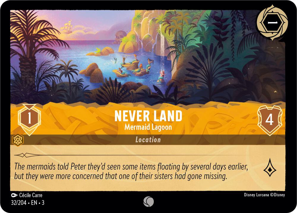Never Land, Mermaid Lagoon 32/204 (Into the Inklands) 