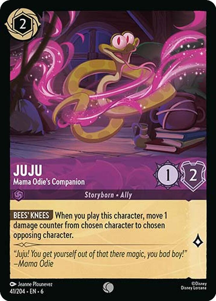 Juju, Mama Odie's Companion 41/204 (Azurite Sea)  - Cold Foil