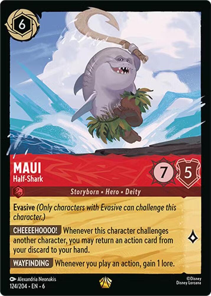 Maui, Half Shark 124/204 (Azurite Sea) 