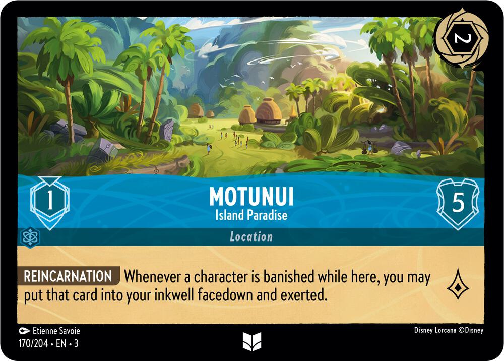 Motunui, Island Paradise 170/204 (Into the Inklands) 