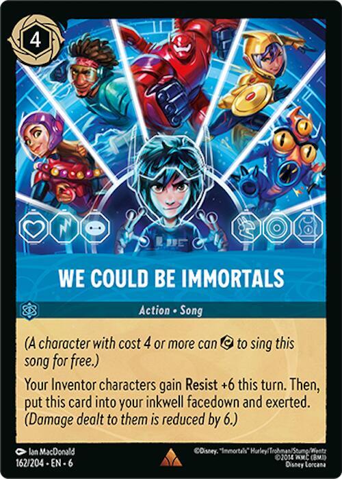 We Could Be Immortals 162/204 (Azurite Sea)  - Cold Foil