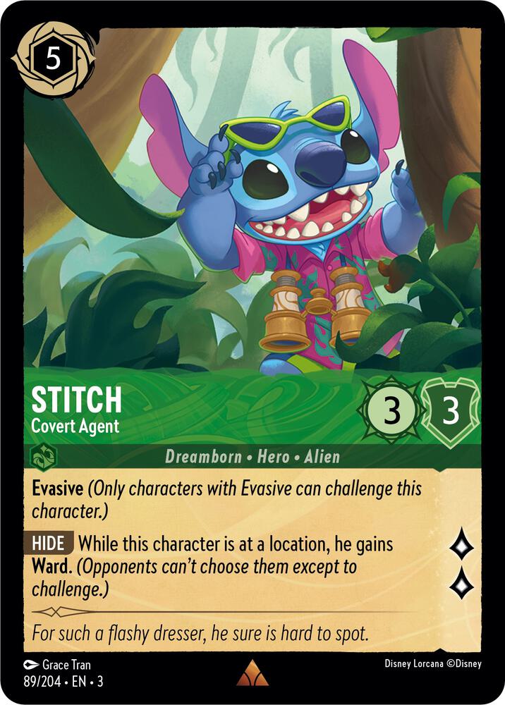 Stitch, Covert Agent 89/204 (Into the Inklands) 
