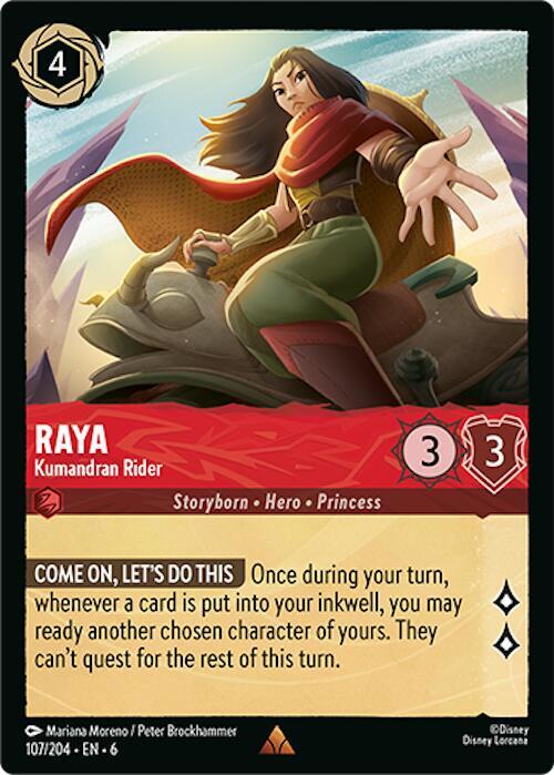Raya, Kumandran Rider 107/204 (Azurite Sea) 