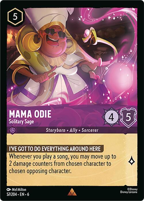 Mama Odie, Solitary Sage 57/204 (Azurite Sea) 