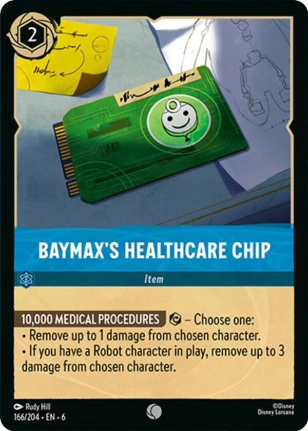 Baymax's Healthcare Chip 166/204 (Azurite Sea) 