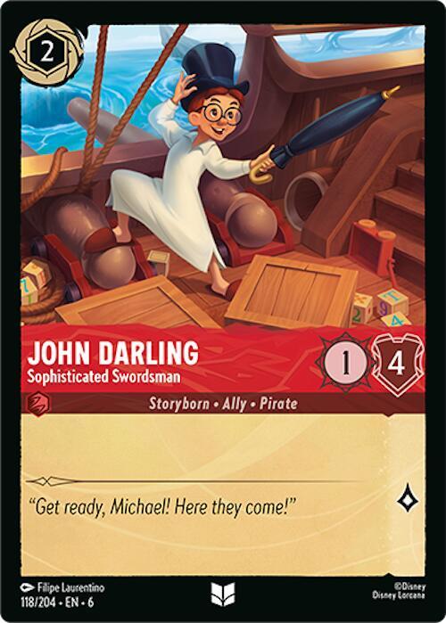 John Darling, Sophisticated Swordsman 118/204 (Azurite Sea) 