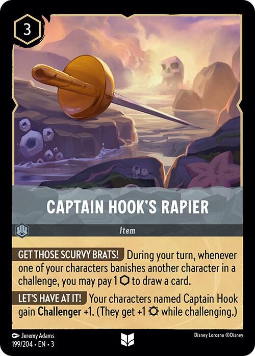 Captain Hook's Rapier 199/204 (Into the Inklands) 