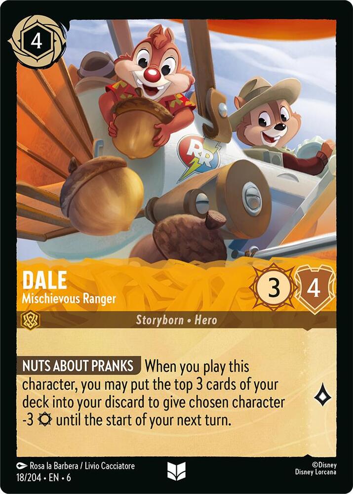 Dale, Mischievous Ranger 18/204 (Azurite Sea) 