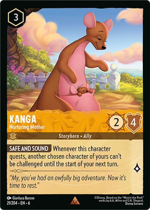 Kanga, Nurturing Mother 21/204 (Azurite Sea) 