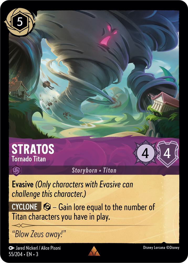 Stratos, Tornado Titan 55/204 (Into the Inklands) 