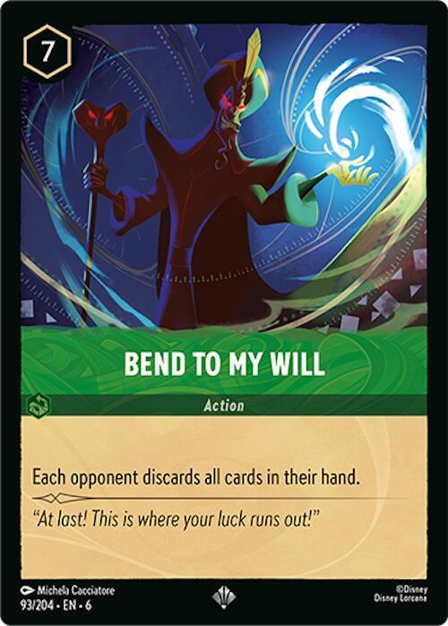 Bend to My Will 93/204 (Azurite Sea) 