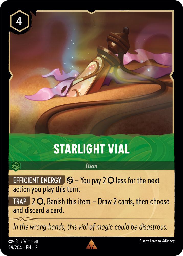Starlight Vial 99/204 (Into the Inklands)  - Cold Foil
