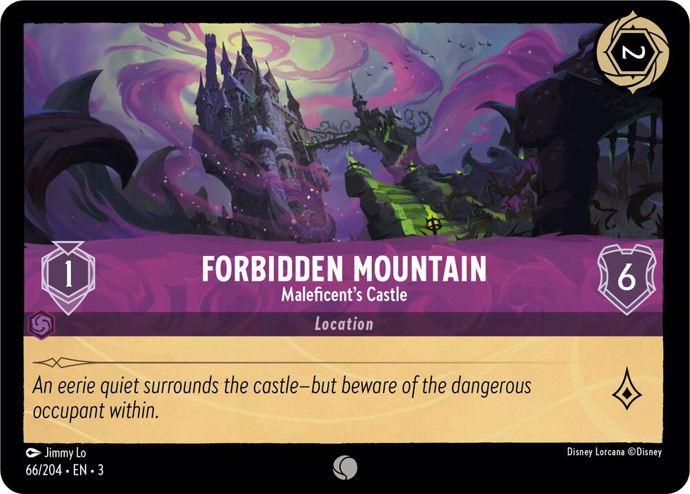 Forbidden Mountain, Maleficent's Castle 66/204 (Into the Inklands) 
