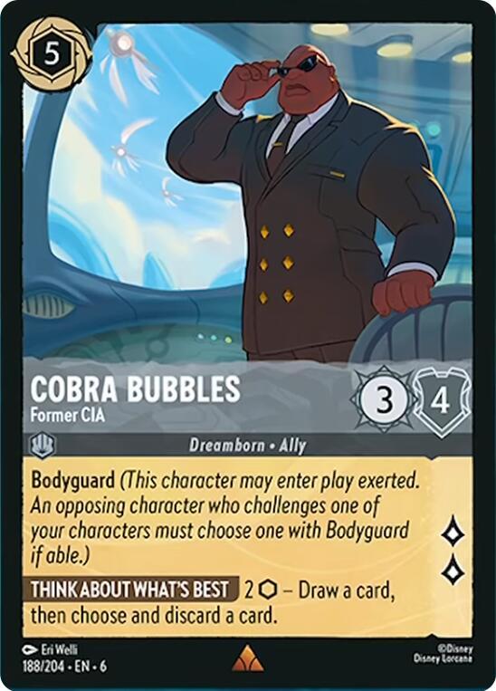 Cobra Bubbles, Former CIA 188/204 (Azurite Sea) 