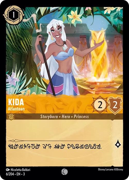 Kida, Atlantean 6/204 (Into the Inklands) 