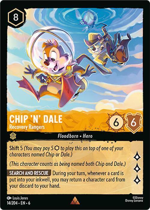 Chip 'N' Dale, Recovery Rangers 14/204 (Azurite Sea) 
