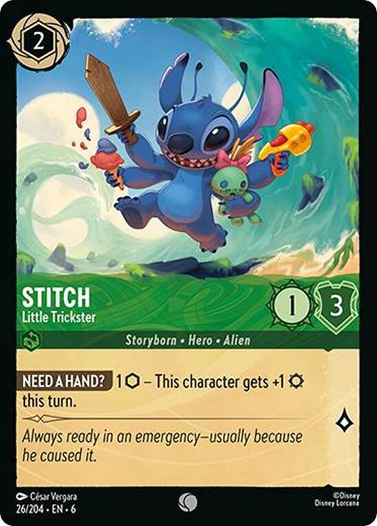 Stitch, Little Trickster 26/204 (Azurite Sea) 