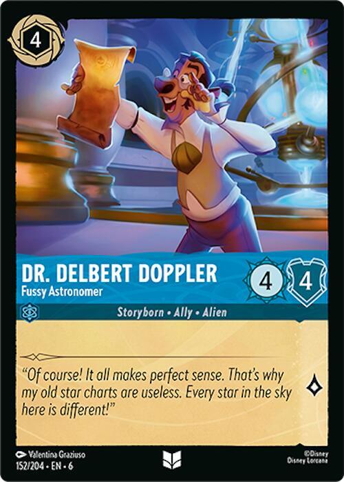 Dr. Delbert Doppler, Fussy Astronomer 152/204 (Azurite Sea) 