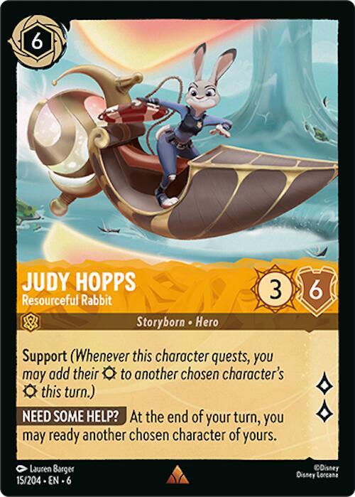 Judy Hopps, Resourceful Rabbit 15/204 (Azurite Sea) 
